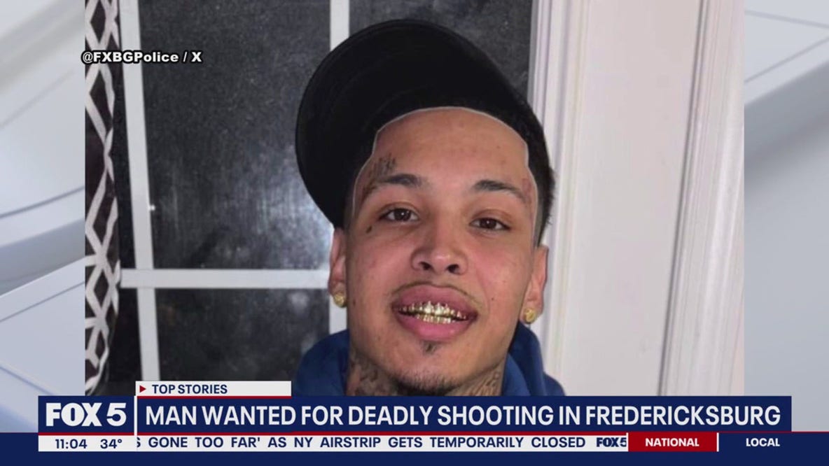 Suspect wanted in deadly Fredericksburg shooting